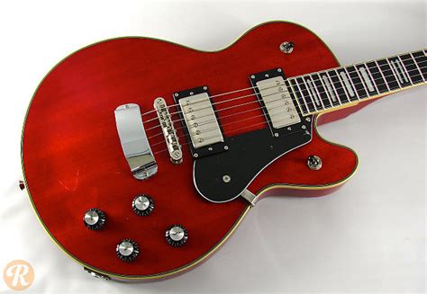 Hagstrom Swede Wild Cherry Transparent Reverb