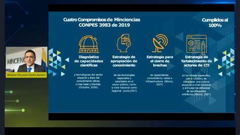 Minciencias Colombia on Twitter Además el ministro TITOCRISSIEN