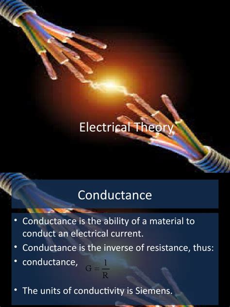 Conductance and Resistance | PDF | Electrical Resistance And ...