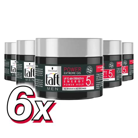 Aanbieding Professionele Styling Met Taft Gel Power Extreme 6 Pack By