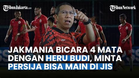 Temui Heru Budi Di Balai Kota Jakmania Utarakan Harapan Lihat