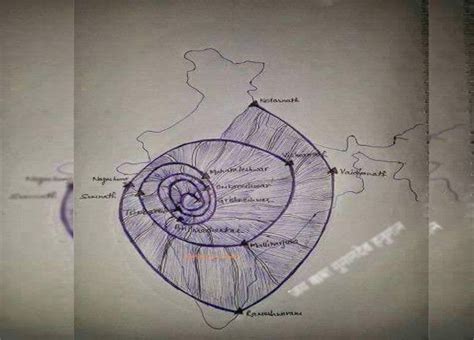 12 Jyotirlinga India Map