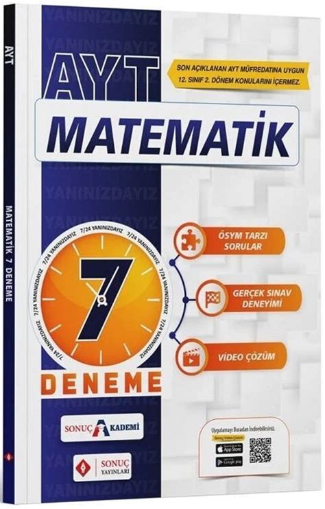 Sonu Yay Nlar Ayt Matematik Deneme Komisyon