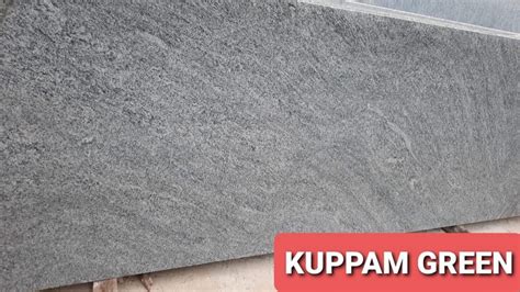 Polished Kuppam Green Granite Slabs For Flooring Thickness Mm At