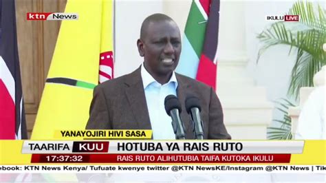 The Standard Digital On Twitter Rt Ktnnewske President Ruto I Urge