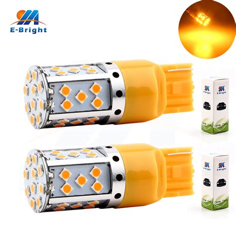 Pcs Canbus T W W V Led Auto Turn Signal Light Smd