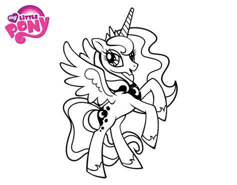 Mlp Coloring Pages Of Princess Luna