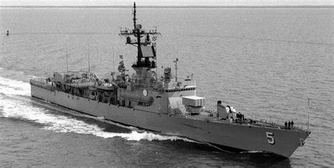 Destroyer History — Brooke class guided missile frigate