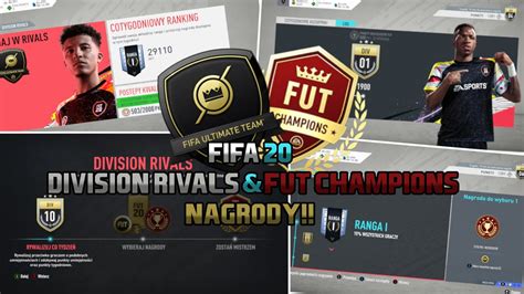 FIFA 20 Nagrody Za Fut Champions I Division Rivals YouTube