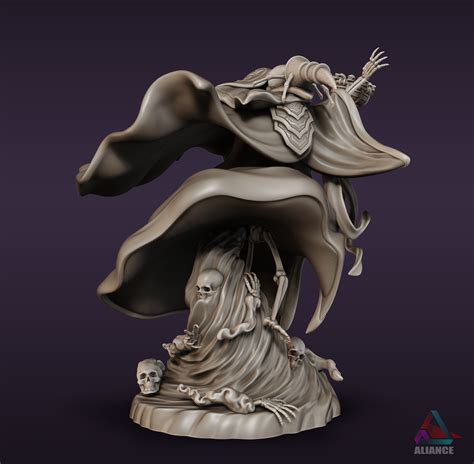 Ainz Ooal Gown Overlord 3d Model 3d Printable Cgtrader