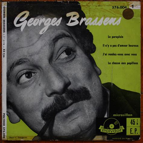 Georges Brassens Par Les Routes Du Printemps Georges Brassens 1ère Série Polydor 576