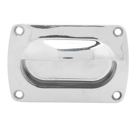 Flush Pull Handle Marine Grade Stainless Steel Mirror Polishing