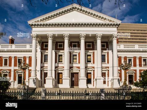 Houses Of Parliament Cape Town South Africa Western Cape Stock Photo