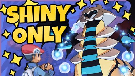 Pokemon Renegade Platinum But I Can Only Use SHINY Pokemon Hardcore