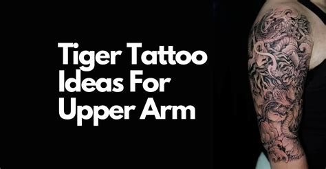 Tiger Arm Tattoos For Men