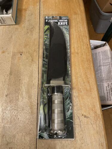 8 Harbor Freight Survival Hunting Knife With Kit New NIB EBay