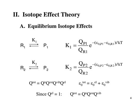 Ppt Chapter Kinetic Isotope Effects I Isotope Effects A