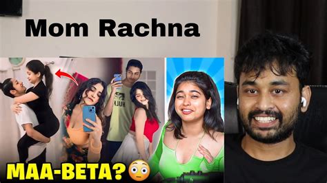 Mom And Son Acting Like A Couple 😱😱 Saloniyaapa Mom Rachna Reaction