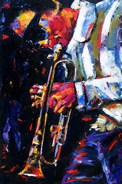 Debra Hurd Original Paintings AND Jazz Art: Miles Davis Jazz trumpet ...