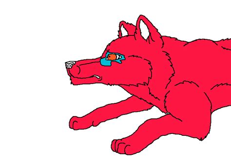 Animated Dead Wolf