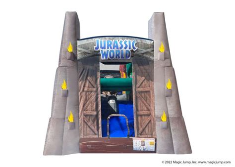 Jurassic World Obstacle Course Bounce House Atlanta