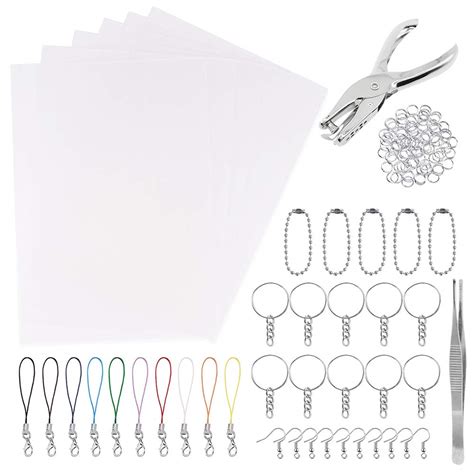 Buy Anvin 157 Pcs Heat Shrink Plastic Sheet Kit Shrinky Art Film Paper