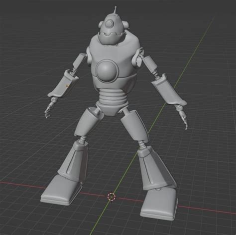 Simple Robot Model free 3D model | CGTrader