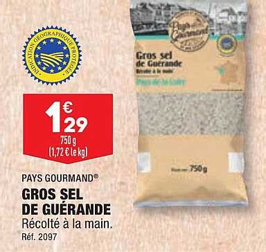 Promo Pays Gourmand Gros Sel De Guérande chez Aldi iCatalogue fr