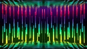 Vj Loops Sci Fi Tunnel Lights Stage Vj Motion Background Neon