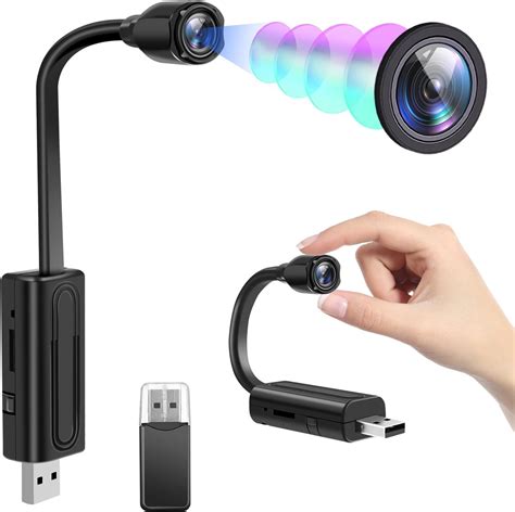 Caméra Espion HD Mini Camera Cachée Caméra de Surveillance Spy Cam