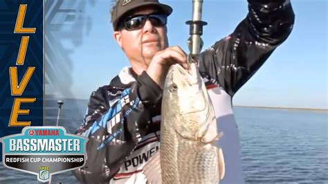 Bassmaster Myers Chivas Land First Redfish Keeper Of