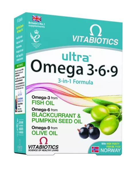 Vitabiotics Ultra Omega 3 6 9 60 Kaps Camelia