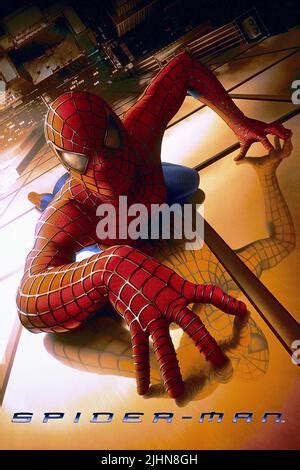 SPIDER-MAN 2, TOBEY MAGUIRE POSTER, 2004 Stock Photo - Alamy