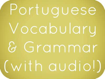 easy portuguese phrases