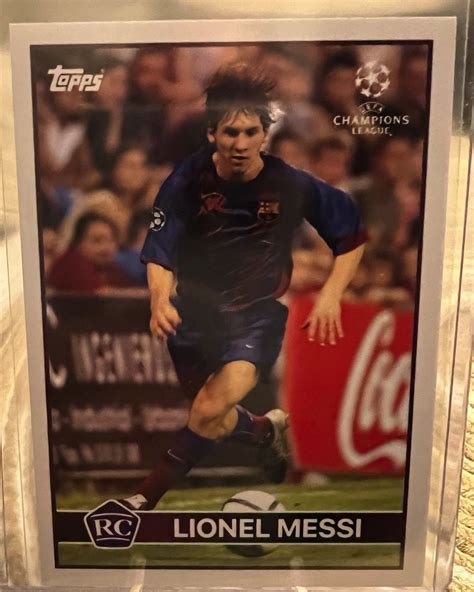 Rhett Nieto On Twitter Topps Lionel Messi The Lost Rookie