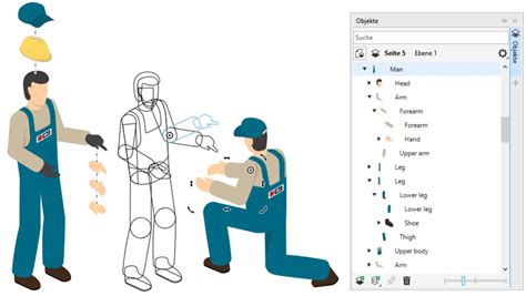 Darstellung Von Menschen In Der Technischen Illustration Bravecroc De