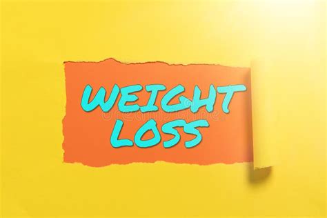 Inspiration Showing Sign Weight Loss Business Showcase Decrease In