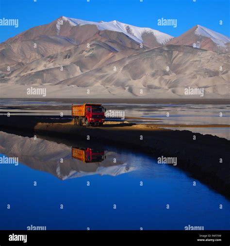 Pamir Plateau Xinjiang Stock Photo Alamy