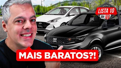 10 CARROS 0km MAIS BARATOS DO BRASIL Se você ainda não percebeu isso