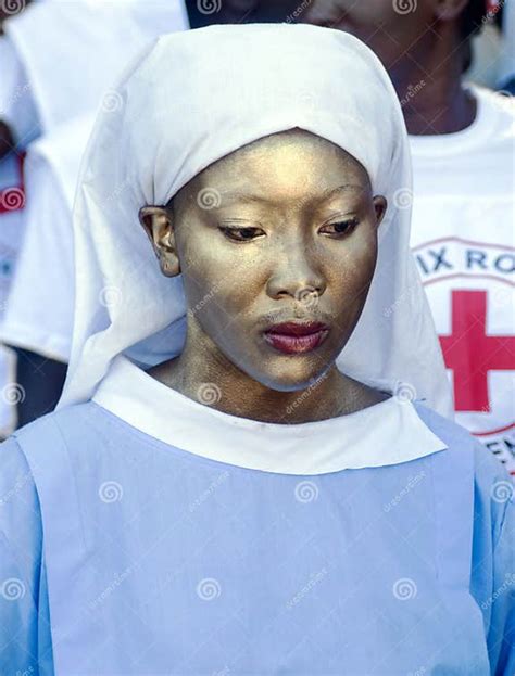 Painted Haitian Nurse Editorial Photo Image Of November 35710281