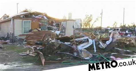 Watch: Aftermath from tornado that swept through Texas town | Metro Video