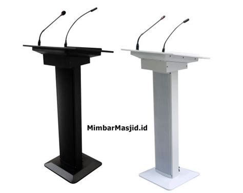 Mimbar Podium Pidato Minimalis Jati Jual Mimbar Masjid