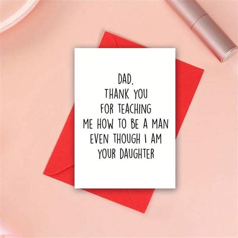 Funny Fathers Day Card Funny Dad Birthday Card Funny Dad Greeting