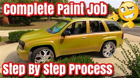 Outrageous Stage Pearl Complete Paint Job From Start To Finish Chevy