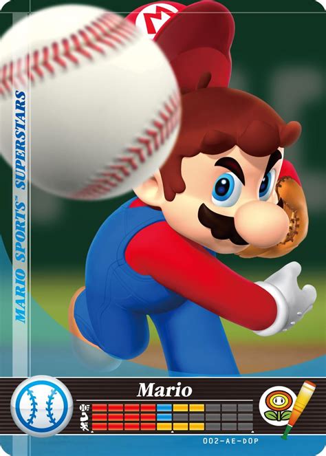 New Mario Sports Superstars Screenshots Photos Of The Amiibo Cards