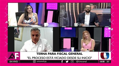 Unicanal On Twitter Terna Para Fiscal General Es Una Desesperaci N