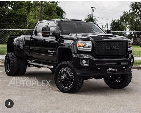 2017 Gmc 3500hd Denali W 7 Fts Lift 22 American Force Wheels Built