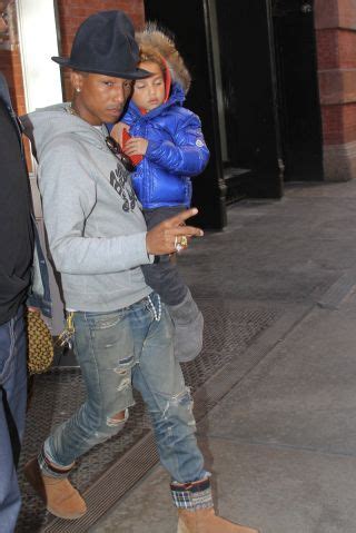 Pharrell Spends Quality Time With His Son Rocket (PHOTOS) | Global Grind