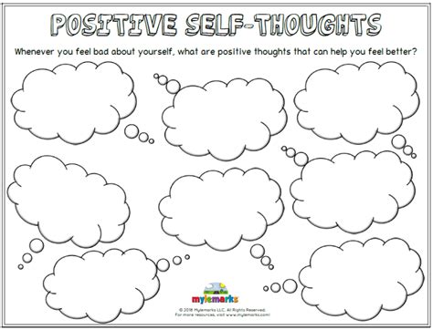 4 Free Printable Self Esteem Worksheets Freebie Finding Mom Riset