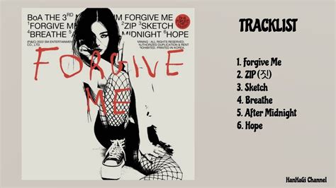 Full Album Boa Rd Mini Album Forgive Me Audio Youtube